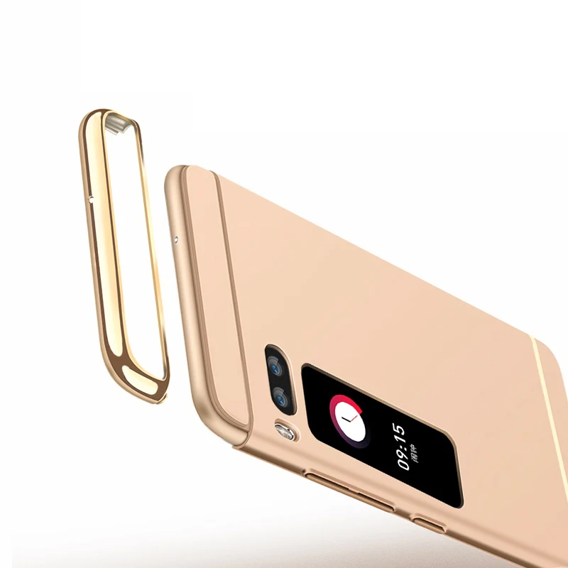 Meizu Pro 7 Plus роскошный чехол 3 в 1 полная защита покрытие Противоударная сумка для Pro7