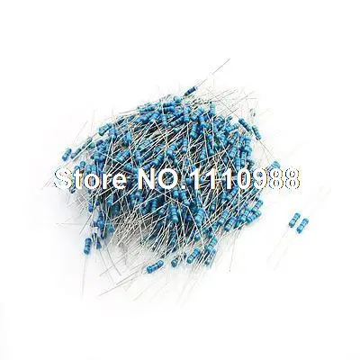 

500 Pcs 6.8KOhm 1/2W 5% Tolerance Axial Electrical Carbon Film Resistors