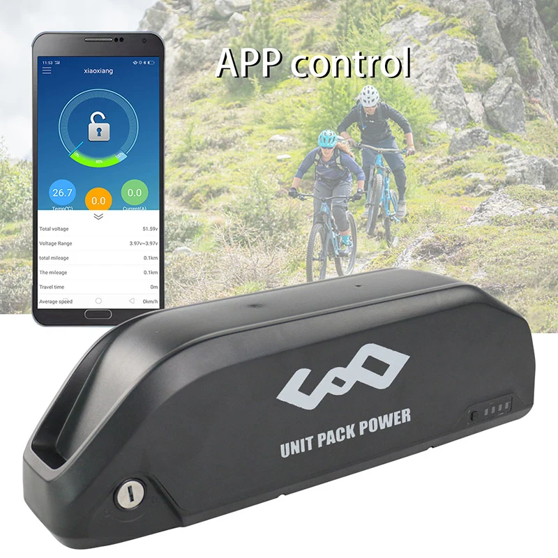 Bluetooth приложение управление E велосипед Jumbo батарея 52 в 14Ah Sanyo ячейка литий-ионный