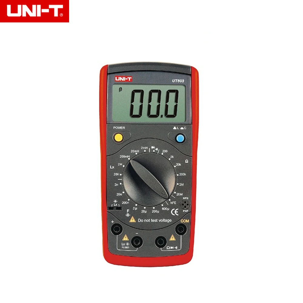

UNI-T UT603 multimeter Professional measuring resistance / inductor / capacitor / diode / transistor / Continuity Buzzer