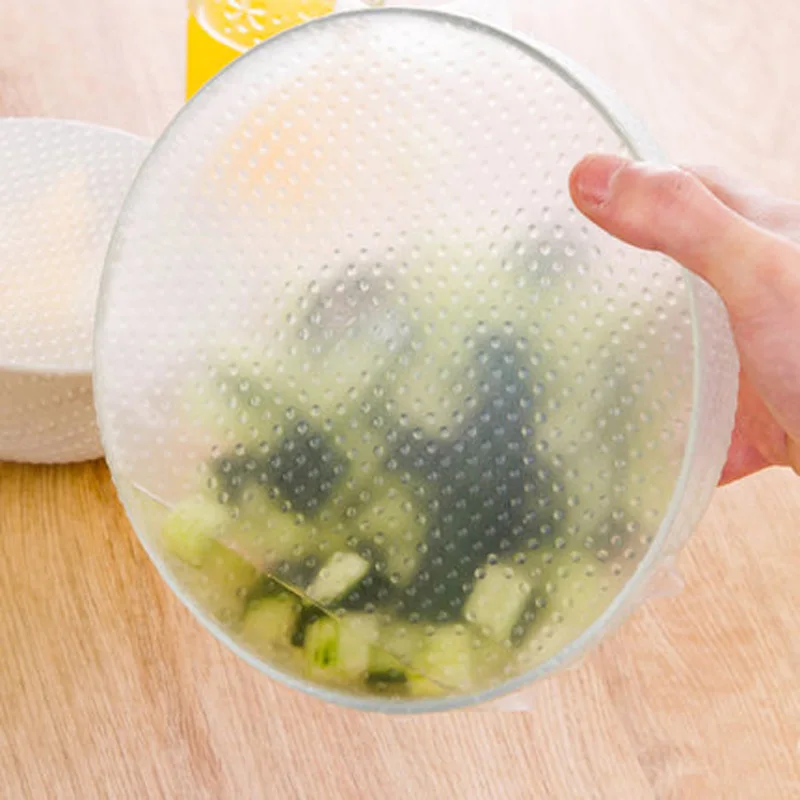 Горячая Многофункциональная крышка для еды свежий сохраняя Саран обертывание