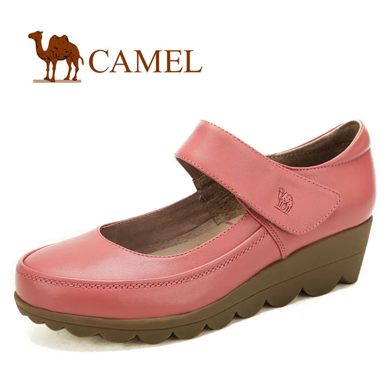 Camel camel genuine leather women's shoes platform single shoes women's  wedges casual shoes spring platform shoes - купить по выгодной цене |  AliExpress
