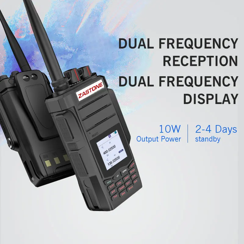 2 шт. профессиональная двухсторонняя рация UHF VHF 10 Вт Ham CB радио коммуникатор HF трансивер