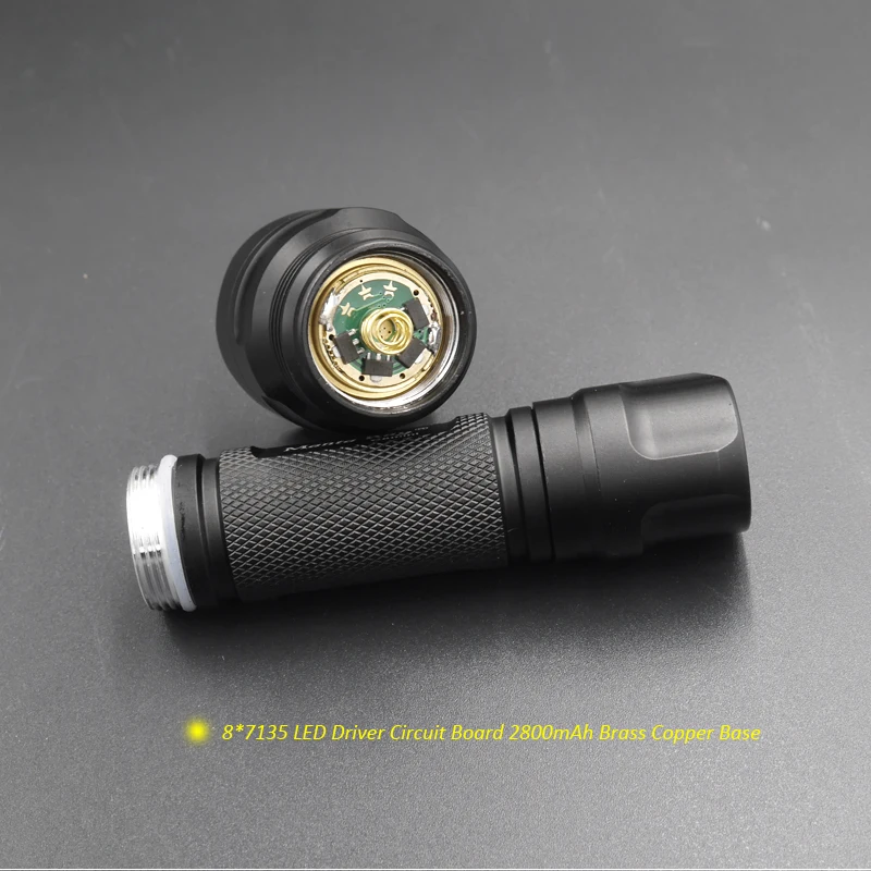 Новый светодиодный фонарик для самообороны manta ray C8mini cree XP-L HI V3-1A 6500k фонарь