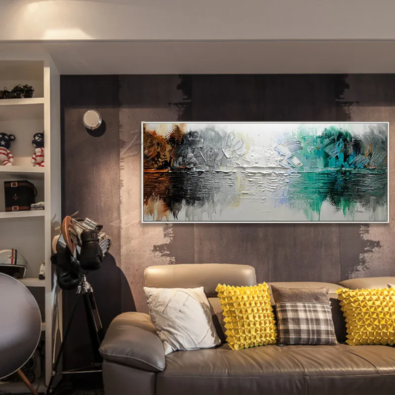 Ручная роспись холст картины маслом настенные художественные для гостиной