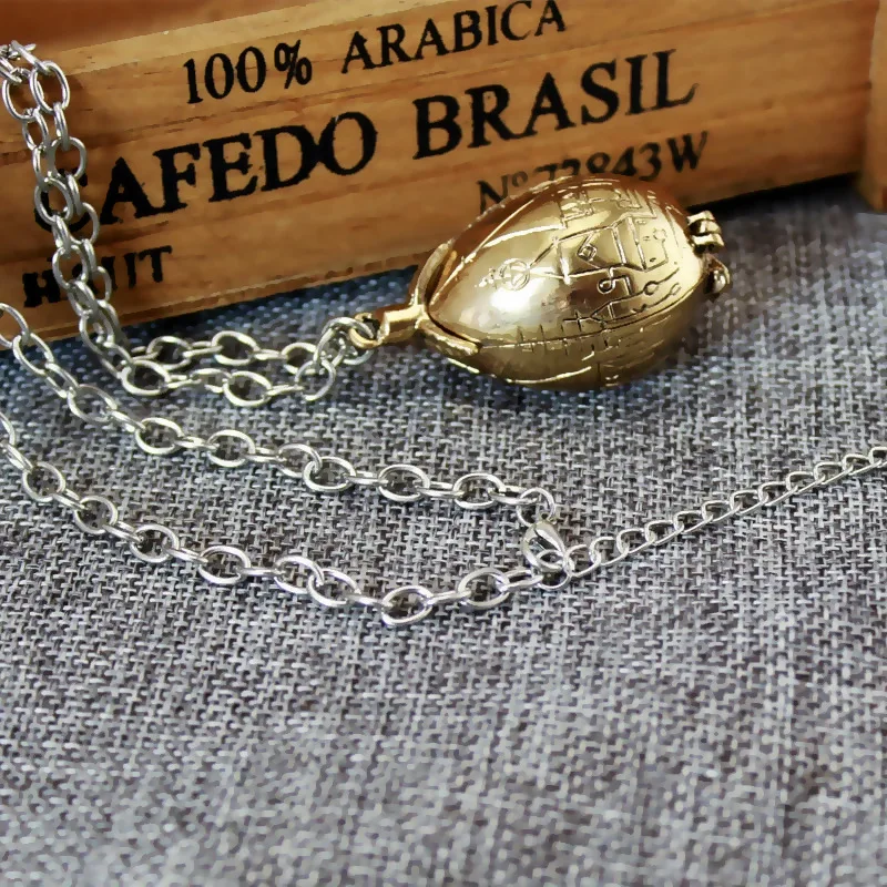 2019 New Fire Dragon Egg Pendant Necklace Goblet Of Rotation Activity Unisex Magic Open Gift Vintage Dropshipping | Украшения и