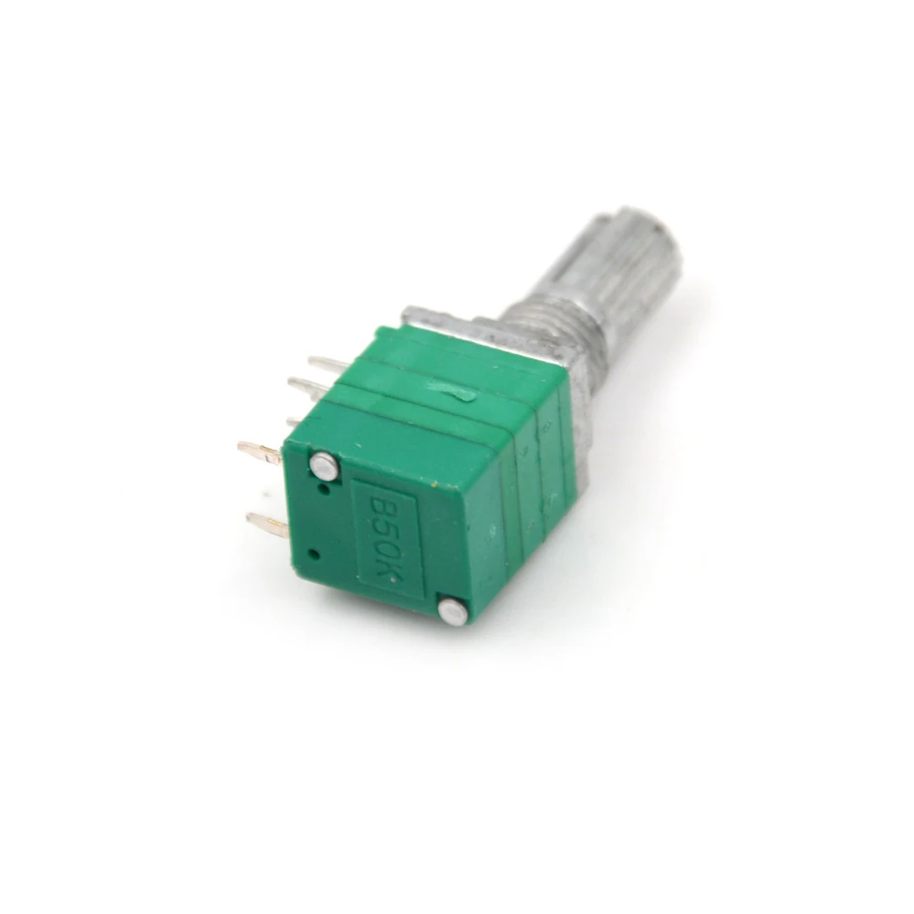 8pin RV097NS двойной потенциометр B50K с переключателем аудио/усилитель