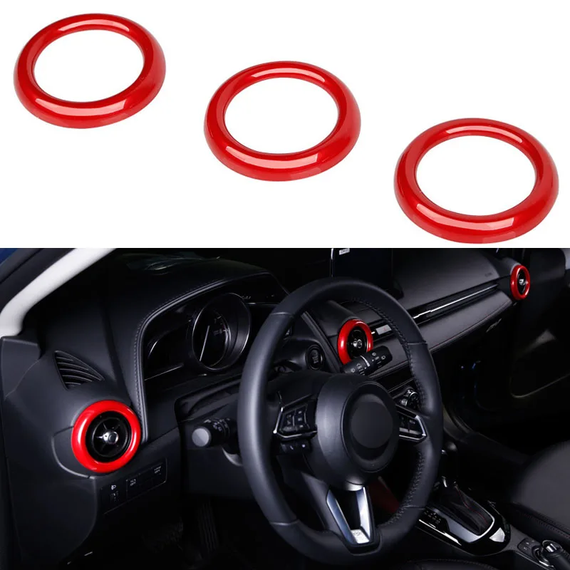 Для Mazda CX3 2015 2016 2017 2018 CX 3 левосторонний и правый Привод красный кондиционер