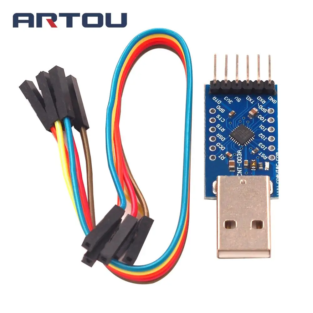 Последовательный преобразователь с USB 2 0 на TTL UART 6PIN модуль CP2104 STC PRGMR замена CP2102