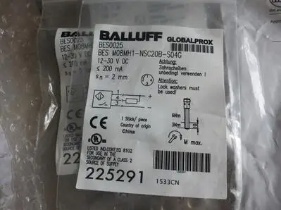 

FREE SHIPPING 100% NEW Sensor M08MH1-NSC20B-S04G proximity switch sensor