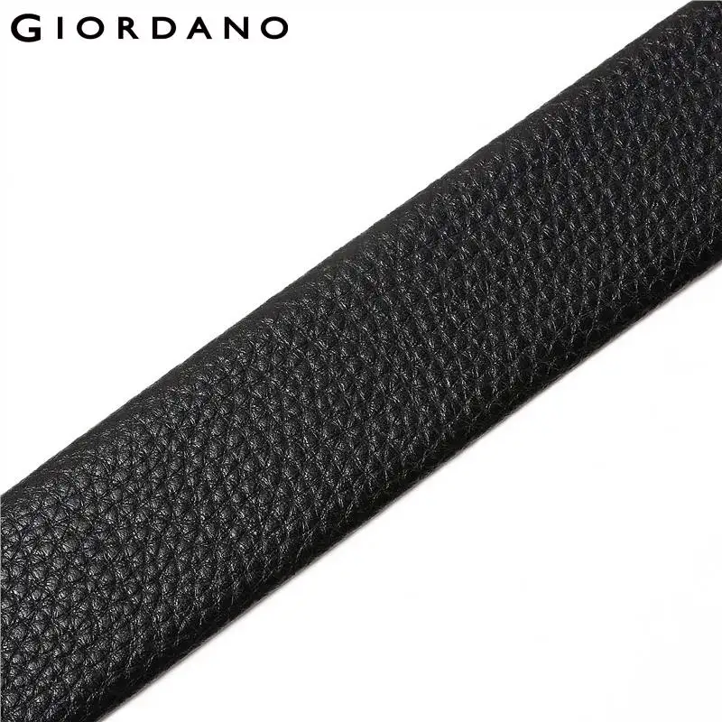 Giordano 2-х слойный кожаный ремень с автоматической пряжкой данная модель ремня