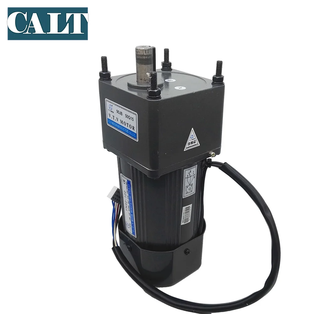VTV YN90-120/90JB50G15 120 Вт 1:50 Передаточное Отношение скорость регулируемый однофазный редуктор переменного тока 110 В