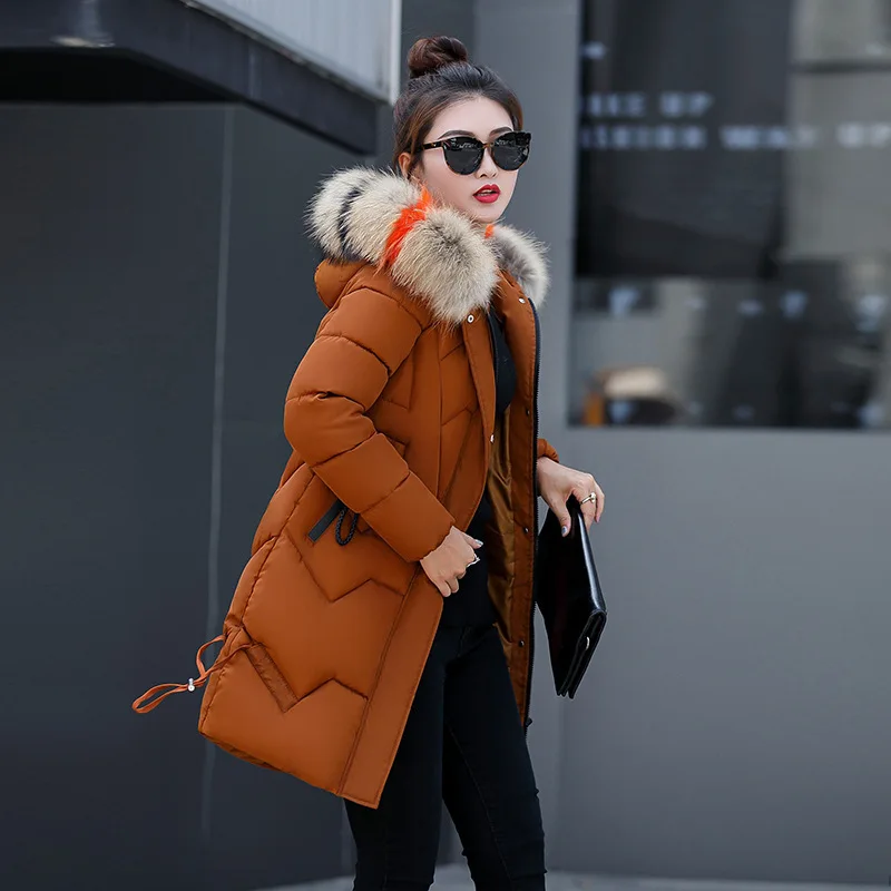2019 Акция Топ модное зимнее длинное мианьфу женское утепленное Свободное пальто
