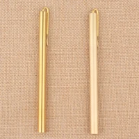 retro brass pen 0 5mm black ink hand made metal pen the tactical pen copper gift pen stylus private outdoor travel kit