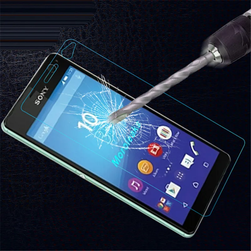 

Tempered Glass For Sony Xperia C4 E5303 E5306 Dual E5333 E5343 Screen Protector 9H Protective Film Guard