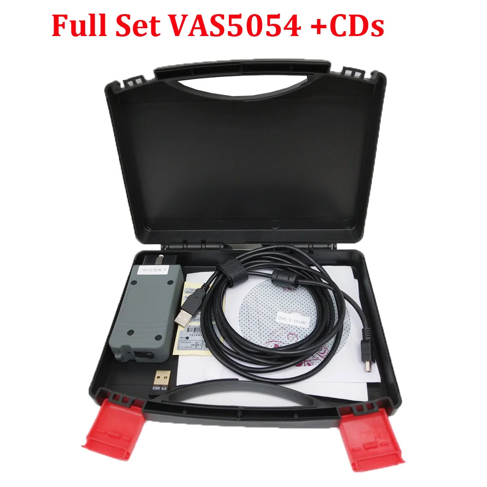 Полный чип VAS 5054A ODIS5.1.3 Keygen OKI Bluetooth Высокое качество VAS5054A интерфейс OBD2 Авто сканер для A. udi/V.W/S. koda/S. eat