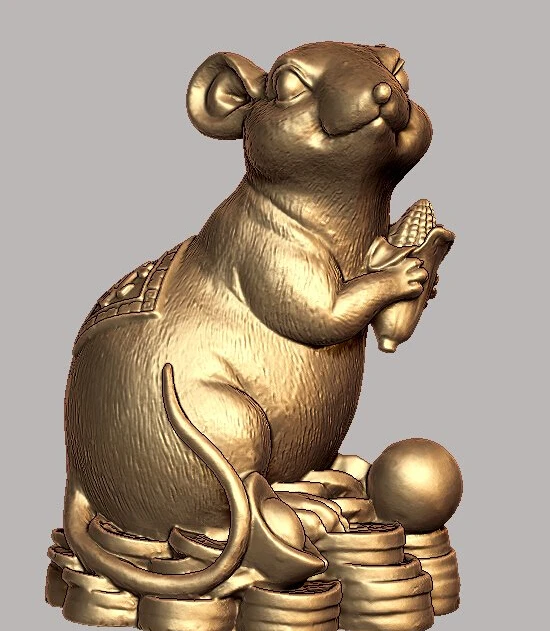 3d модель рельеф для чпу в формате STL file mouse|3d model relief|3d relief modelfor cnc |