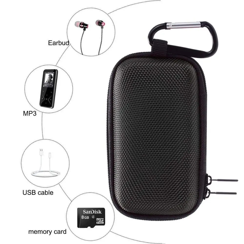 Чехол для mp3 плеера KINGTOP прочный жесткий чехол путешествий MP3 mp4 плееров iPod Nano usb