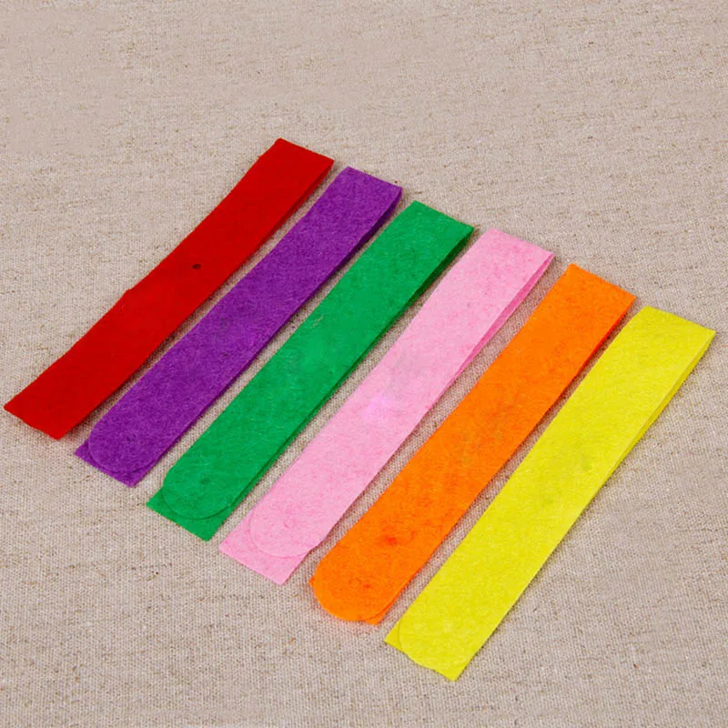 10 PCS Mosquito Repellent Bracelet Hand Strap Fabric Wrist Pest Control Repeller For Baby Adult Random Color | Дом и сад