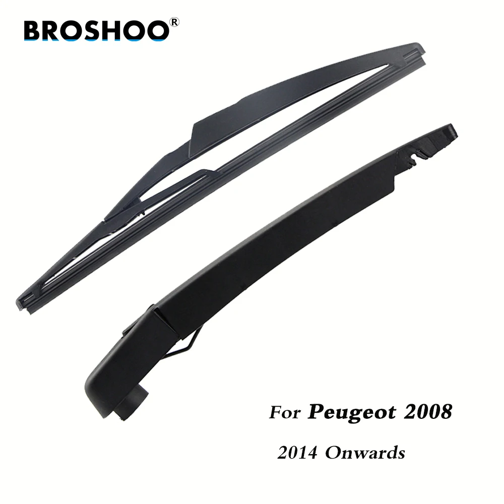 

BROSHOO Car Rear Wiper Blade Blades Back Windscreen Wiper Arm For Peugeot 2008 Hatchback (2014 Onwards) 295mm Auto Styling