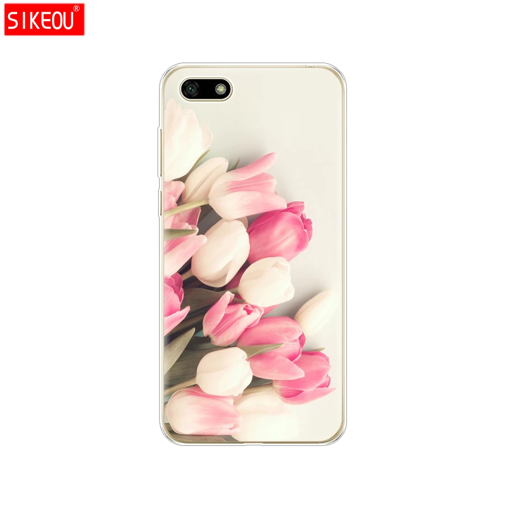 Для huawei Honor 7 S 5,4" Чехол huawei 7 S чехол мягкий TPU различные Coque Honor 7 S 7 S чехол для телефона Fundas для huawei Honor7S цветок - Цвет: 12067
