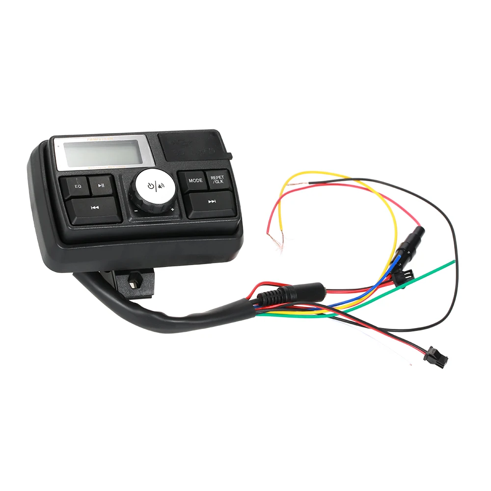 Мотоцикл аудио системы колонки Руль FM радио мотоцикл MP3 динамик аксессуары|Аудио