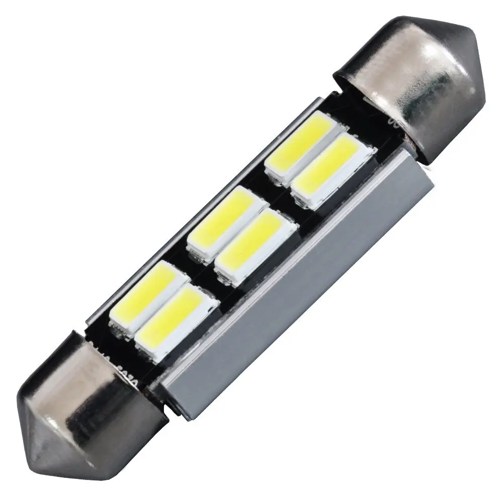 AGLINT 10 шт. Festoon C5W 41 мм 42 CANBUS светодиодный светильник без ошибок Автомобильный