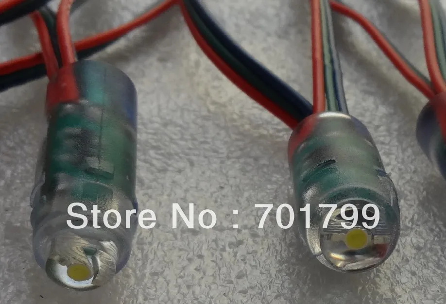12 мм 0 75 Вт WS2811 белый стробоскоп pixel string 5 в пост. Тока 50 шт. a класс IP68|string cords|string