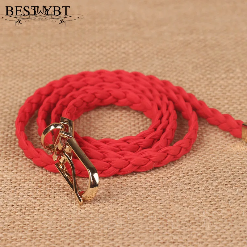 Лучший YBT хит продаж женский ремень Модный повседневный карамельных расцветок