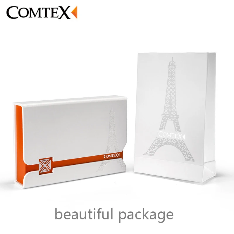 Comtex простой Для женщин Часы женщина сапфир Сферический Стекло белый кожаный