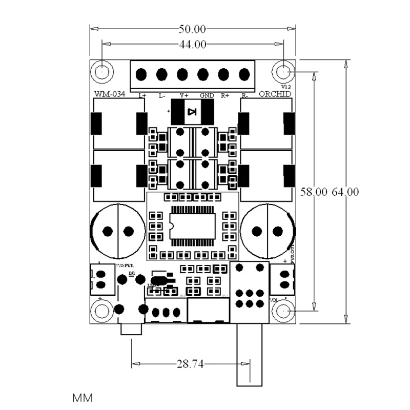 TPA3116 D2 2x50 Вт DC10-25V стерео HIFI Цифровой 2,0 Аудио Усилитель мощности доска G2-006