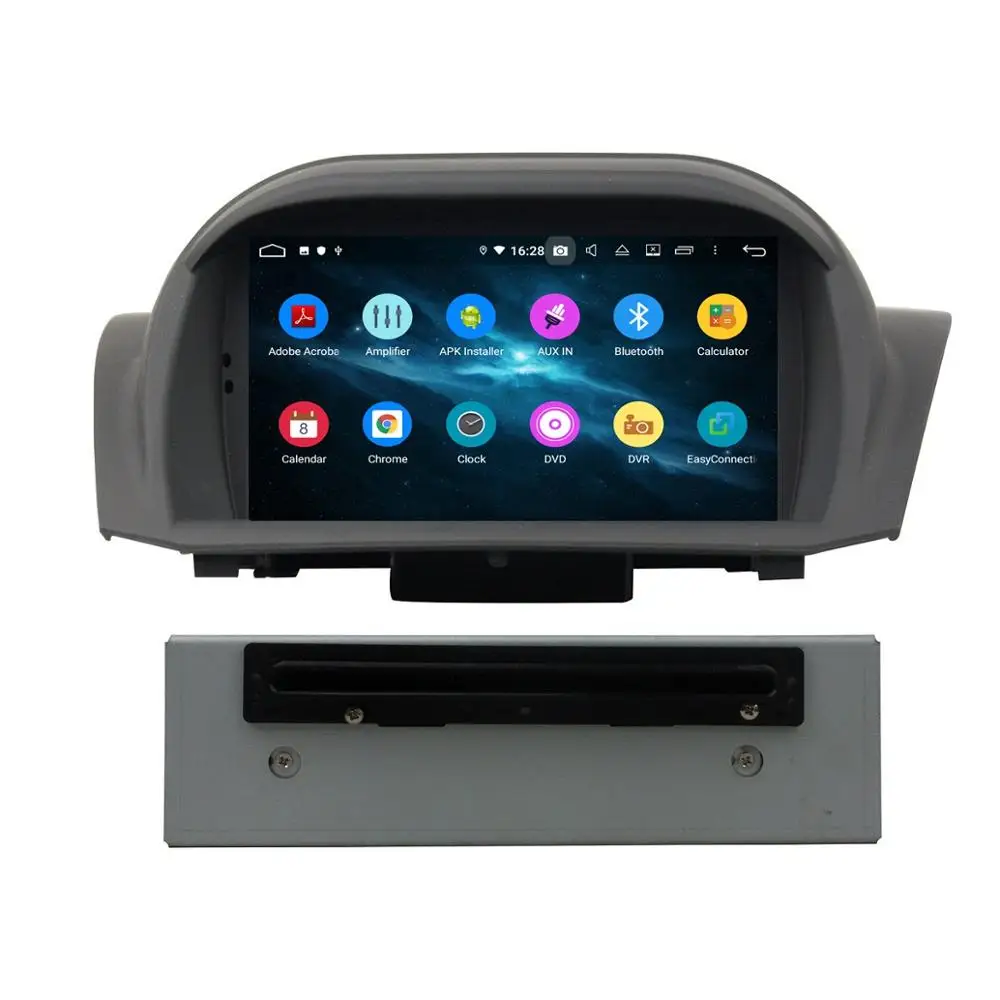 DSP CarPlay PX6 6 ядерный 1 din 7 &quotAndroid 10 Автомобиль Радио DVD плеер для форд фиеста 2011 2016