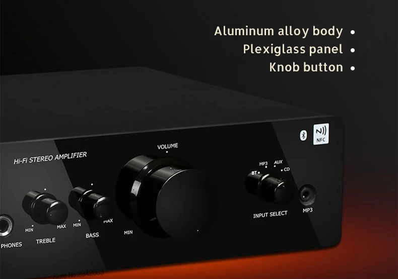 Nobsound PM1 Bluetooth 20 Вт маленький домашний аудио усилитель чистый HIFI 2,0 домашний мини настольный цифровой усилитель