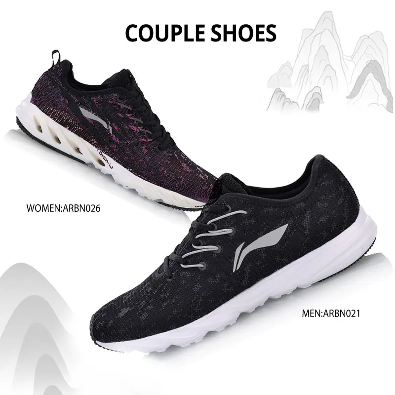 Li-Ning/мужские кроссовки для бега EZ, дышащие, с подкладкой, светильник, спортивная обувь, удобные кроссовки ARBN021 XYP655