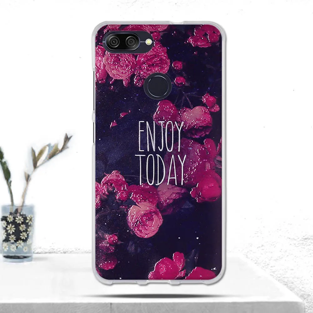 For Asus Zenfone Max Plus M1 Case Silicon Soft TPU Cover Back Phone for ZB570TL X018D Capa | Мобильные телефоны и
