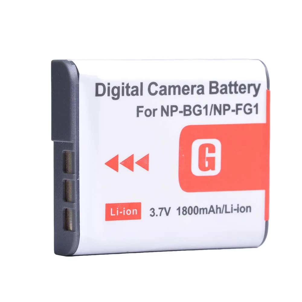 

Tectra 1Pc NP-BG1 NP-FG1 NP BG1 NP FG1 Camera Li-ion bateria for Sony DSC-W30 DSC-W300 DSC-W35 DSC-W50 DSC-W55