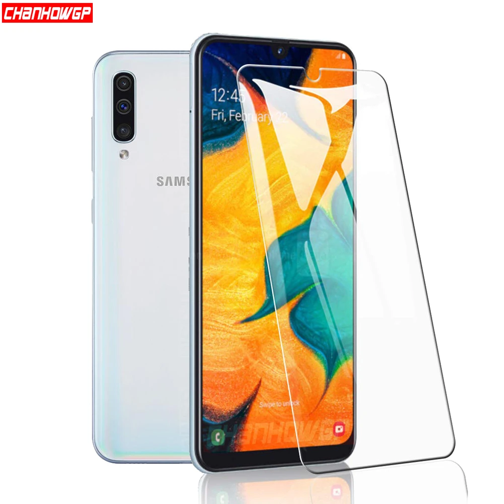 9H закаленное стекло для Samsung galaxy A50 A505F A70 A705F защита экрана на Galaxy A10 A30 A40 M10 M20