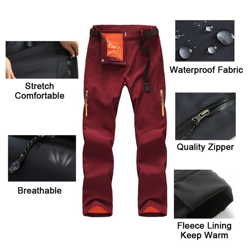 LOMAIYI женские брюки-карго теплые брюки осень/зима флисовые штаны с подкладкой из