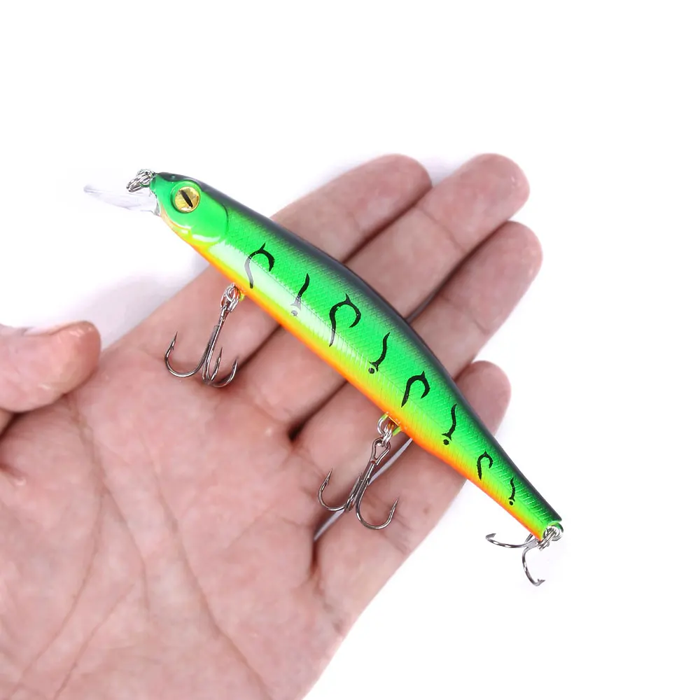 1 шт. ловля щуки и карпа Приманка Minnow 12 5 см/17 7g опускается на дно искусственные