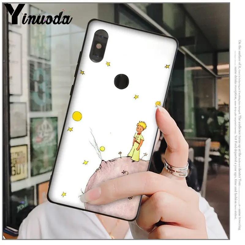 A8 Yinuoda Маленький принц и лиса DIY Роскошный Высокий протектор на конце чехол для Xiaomi mi Mix 2 2S 6 8 8SE Note 3 Red mi 5 plus - Цвет: A8