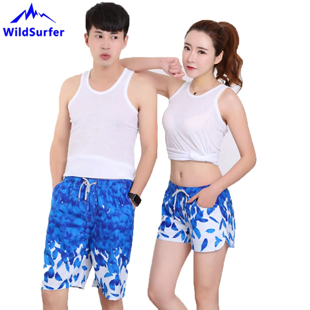 Шорты WildSurfer пляжные быстросохнущие для мужчин и женщин короткие штаны серфинга