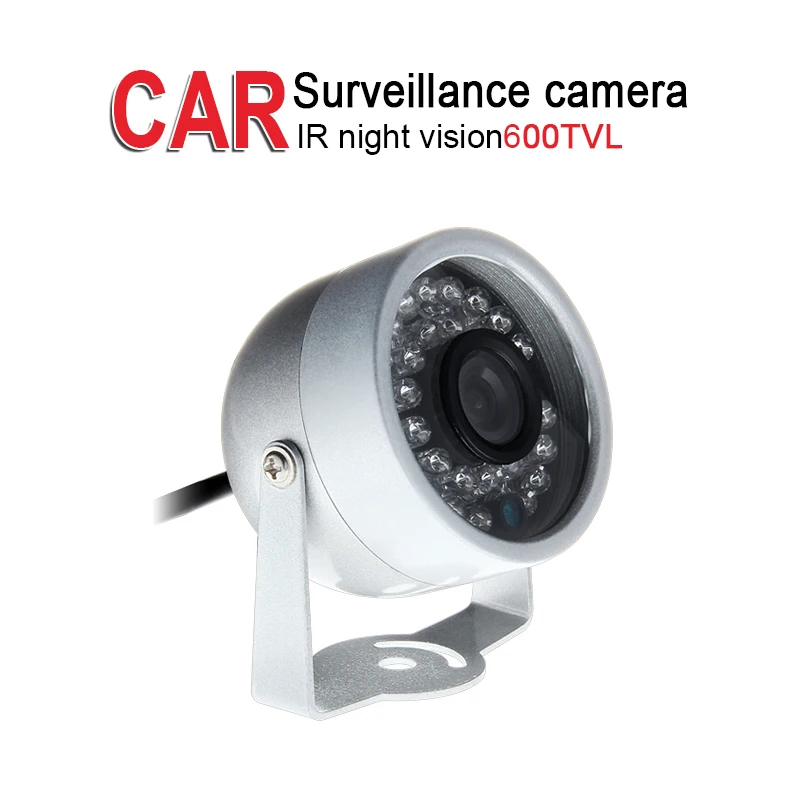 600TVL мини металлическая автомобильная камера ИК Ночное Видение PAL/NTSC 3 6 мм