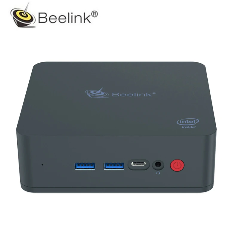 Beelink U55 ТВ коробка мини ПК Intel Core 8 ГБ 512 I3 5005U HD graphics 5500 2 4G 5 8G WiFi 1000 Мбит/с BT4.0 Windows 10 tv