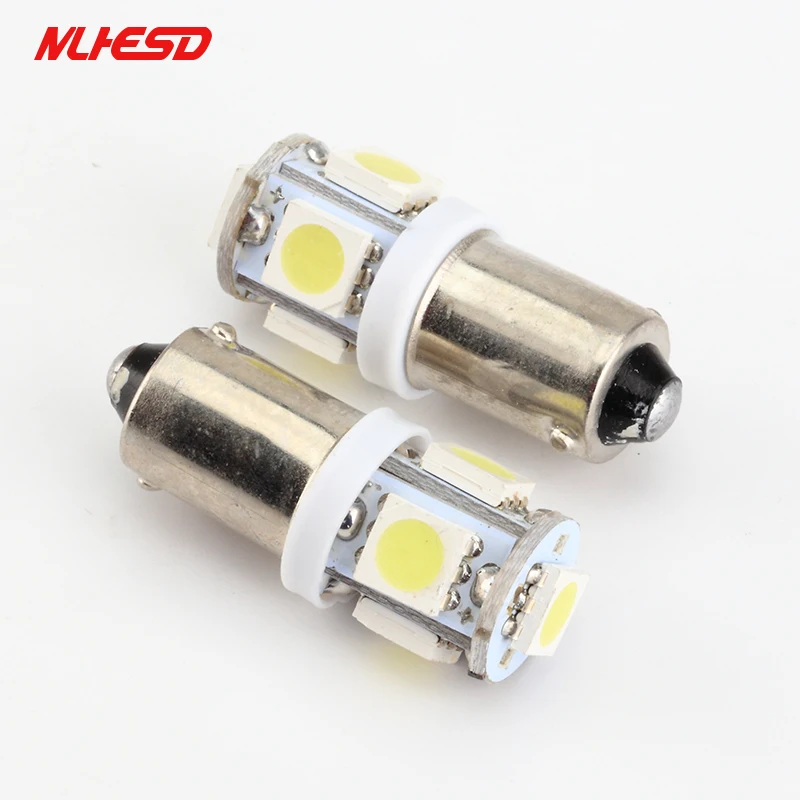 Автомобисветодиодный светодиодные лампы BA9S 5050 5SMD 6 в 3 12 В 24 2 шт. | Автомобили и