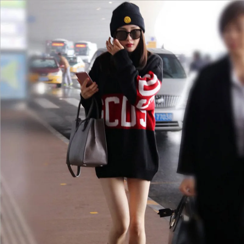 Одежда для мамы и ребенка свитер с длинным рукавом девочки одинаковые наряды