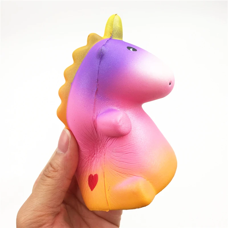 Jumbo Kawaii милый динозавр U Squishy медленно восстанавливающее форму животное телефон