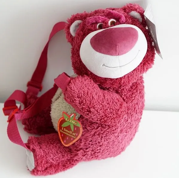 История игрушек Lotso Клубника Медведь плюшевая сумка рюкзаки игрушки подарок на