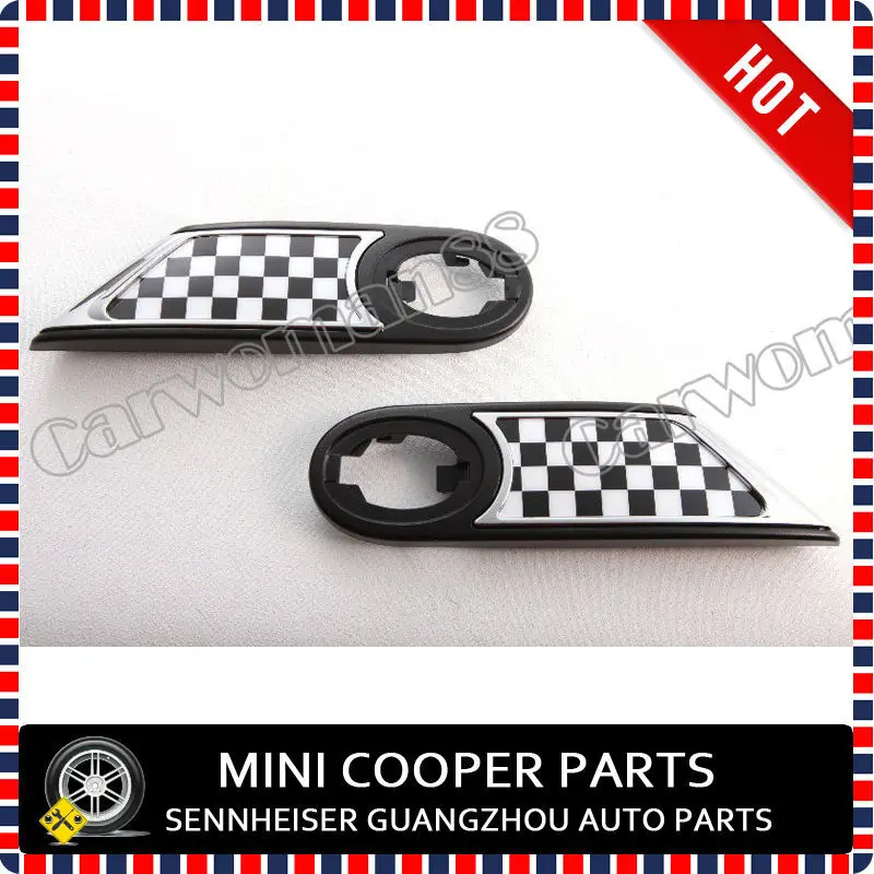 Брендовые новые боковые прокладки из АБС пластика с УФ защитой для mini cooper R55 R56 R57