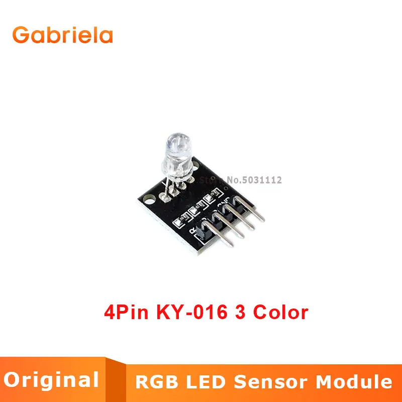 4-контактный KY-016 3 цвета s RGB светодиодный модуль датчика DIY стартовый набор KY016 3/5V |