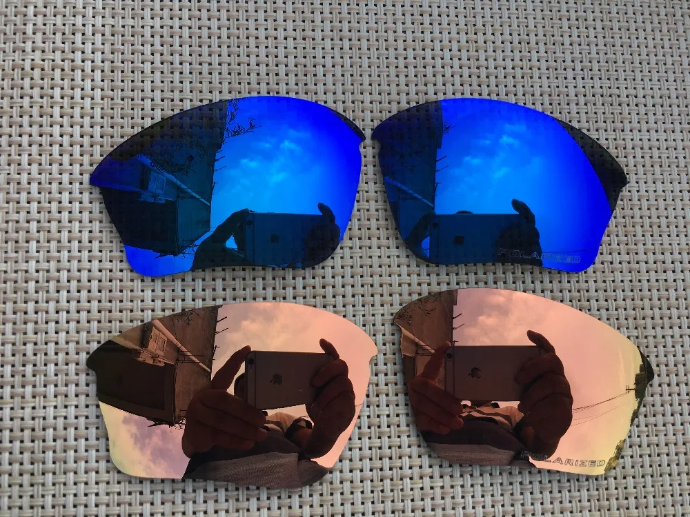 Персиковые и светло голубые поляризованные Сменные линзы для полукуртки XLJ